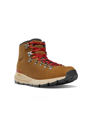 Danner Mountain 600 Womens Leaf 4.5" Gore-Tex Grizzly Brown / Rhodo Red