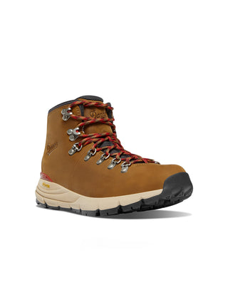 Danner Mountain 600 Womens Leaf 4.5" Gore-Tex Grizzly Brown / Rhodo Red