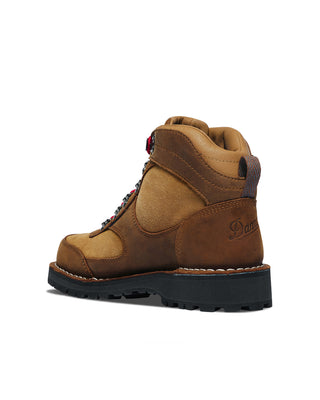Danner Womens Cascade Crest Grizzly Brown / Rhodo Red
