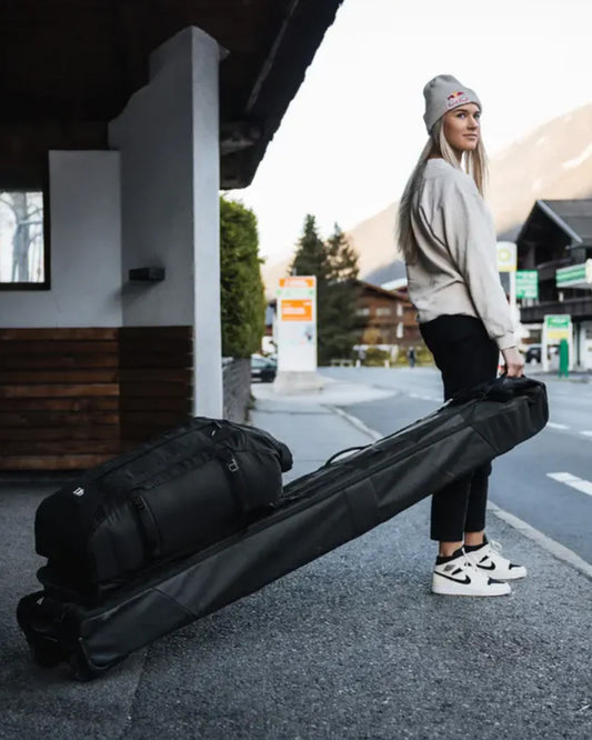 Snowroller Rudi Snowroller Lite Ski Bag – Lightweight Weekend Ski Travel | Behind The Pines