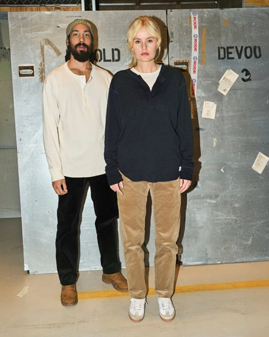 Devold Archive Henley L/S Ink