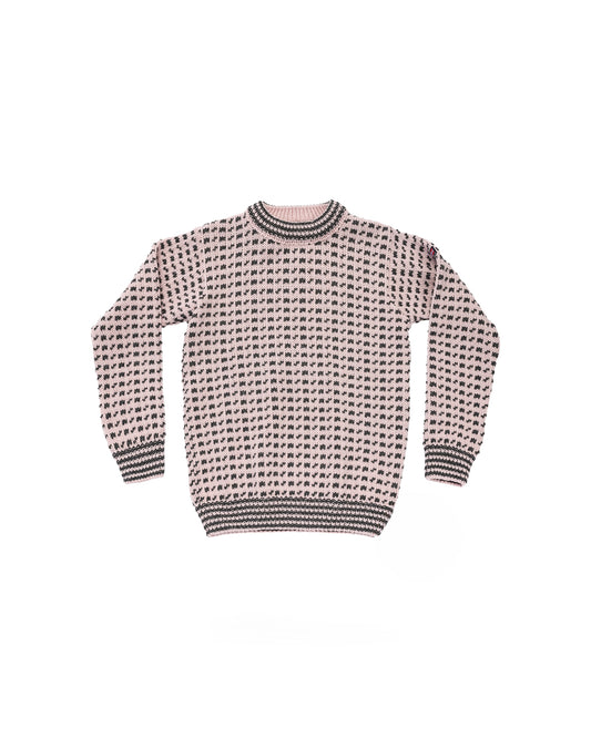 Devold Original Islender Wool Sweater Chalk Pink / Anthracite