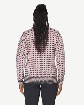 Devold Original Islender Wool Sweater Chalk Pink / Anthracite