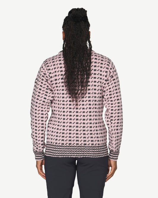 Devold Original Islender Wool Sweater Chalk Pink / Anthracite