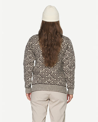 Devold Svalbard Wool Zip Neck Falcon / Offwhite