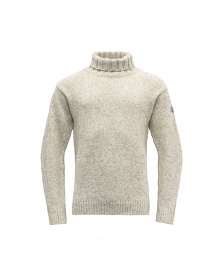 Devold Nansen Sweater High Neck Grey Melange