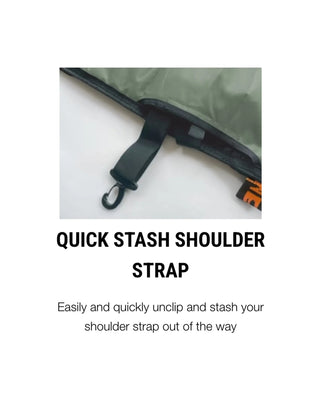 FCS Classic Cover Longboard Board Bag GO-Light