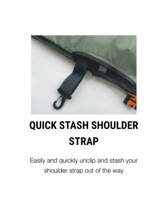 FCS Classic Cover Longboard Board Bag GO-Light