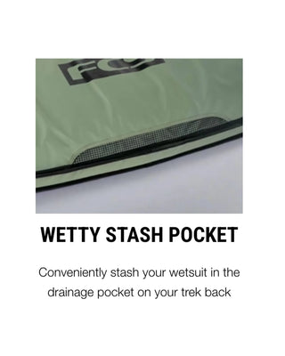 FCS Day-X Longboard Board Bag GO-Light