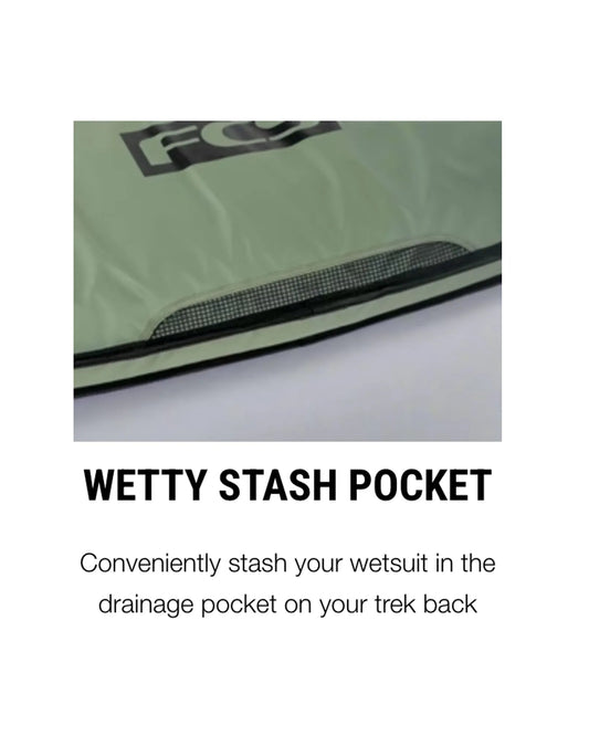 FCS Day-X Mid-Length Board Bag GO-Light