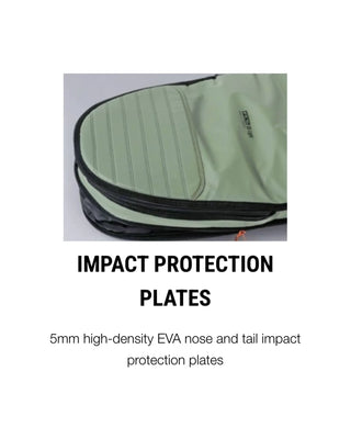 FCS Day-X Mid-Length Board Bag GO-Light