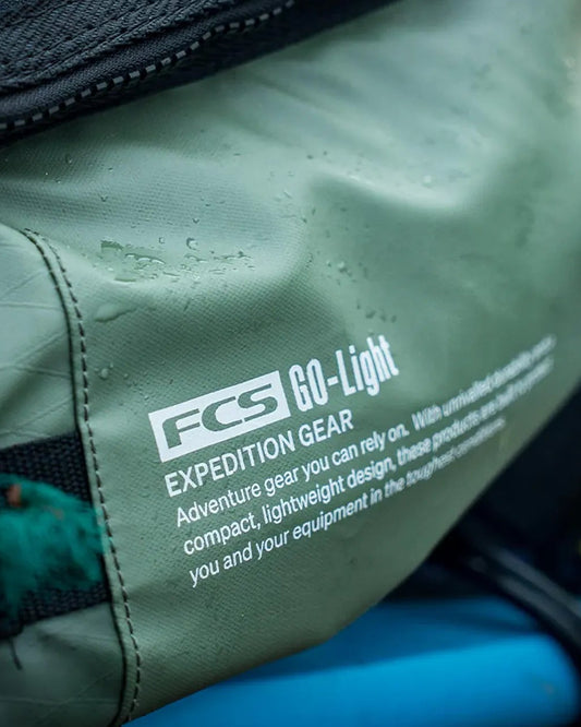 FCS Travel 3 Shortboard / Fish Board Bag GO-Light detail shot