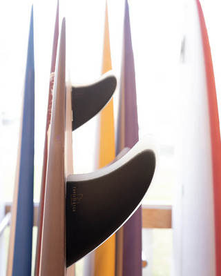 FCS II Christenson Performance Glass Twin Fins + 1