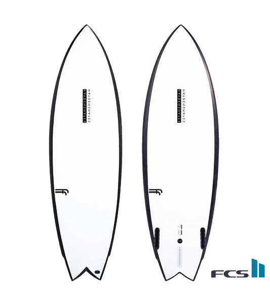 Haydenshapes Misc FF - FCS II - 2 + 1 Fin Surfboard