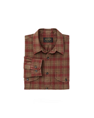 Filson Alaskan Guide Shirt Brown / Mahogany Plaid