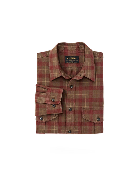 Filson Alaskan Guide Shirt Brown / Mahogany Plaid