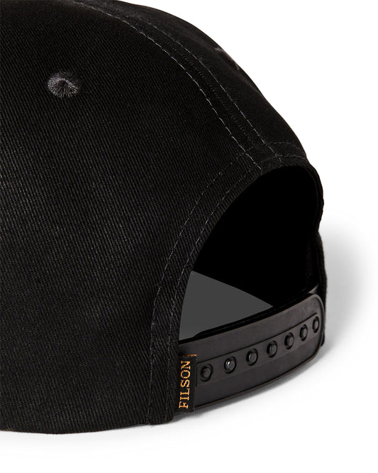 Filson Bear Trucker Cap Black