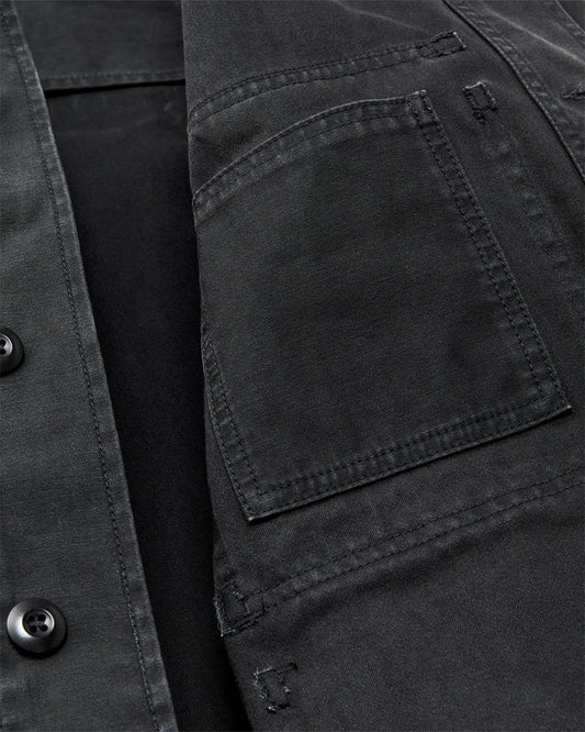 Filson Field Cruiser Washed Faded Black detail 1
