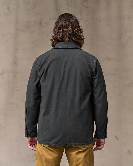 Filson Field Cruiser Washed Faded Black model back