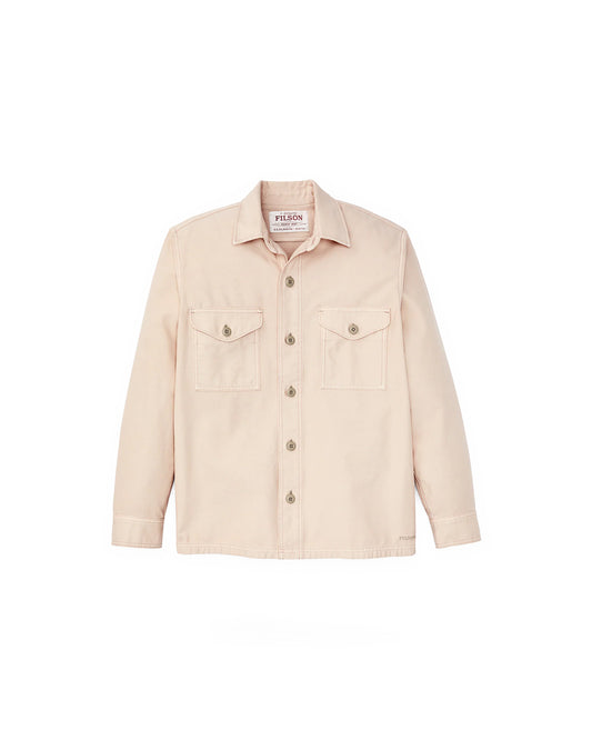 Filson Field Jac Shirt Washed Oatmeal front 1