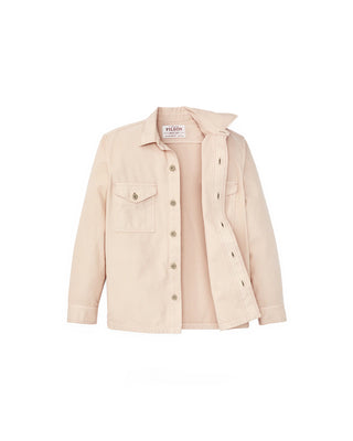 Filson Field Jac Shirt Washed Oatmeal open
