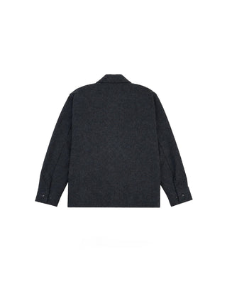 Filson Forester Wool Jacket Dark Heather Grey / Black