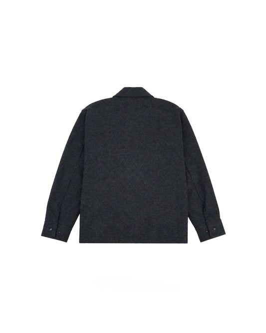 Filson Forester Wool Jacket Dark Heather Grey / Black