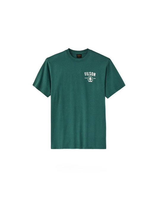 Filson Forestry Graphic T-Shirt Mallard Green
