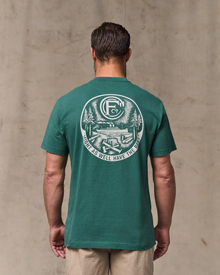 Filson Forestry Graphic T-Shirt Mallard Green