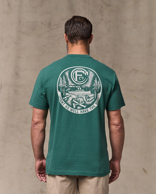 Filson Forestry Graphic T-Shirt Mallard Green