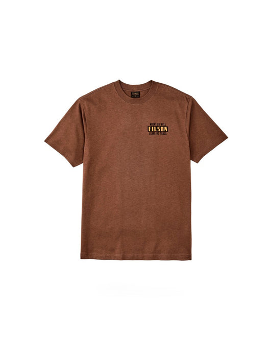 Filson Frontier Hoot Graphic T-Shirt Partridge / Hoot