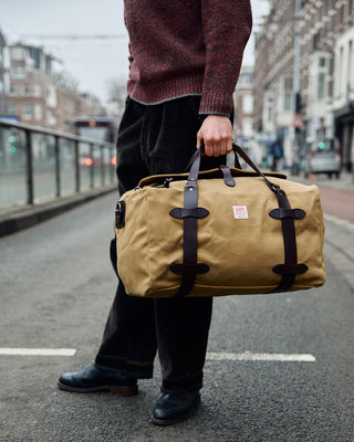Filson Rugged Twill Medium Duffle Tan