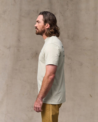 Filson S/S Diamond Graphic T-shirt Gray Sky