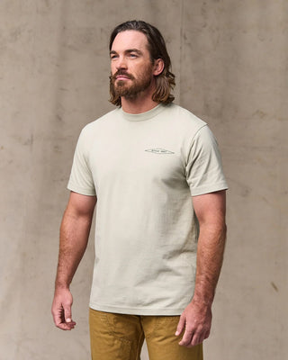 Filson S/S Diamond Graphic T-shirt Gray Sky