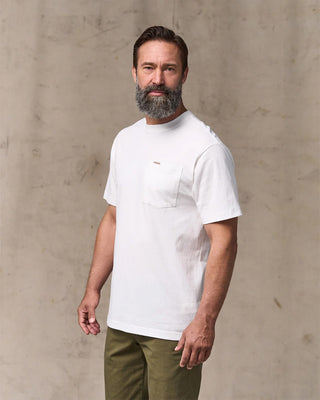 Filson S/S Outfitter Pocket T-shirt Bright White