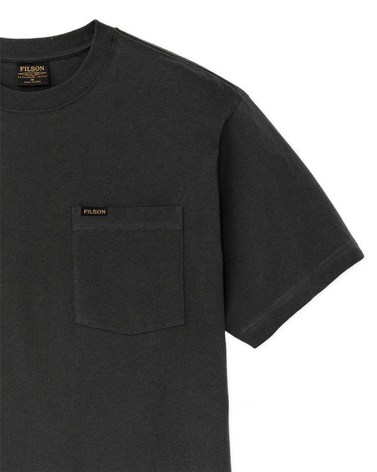 Filson S/S Outfitter Pocket T-shirt Faded Black