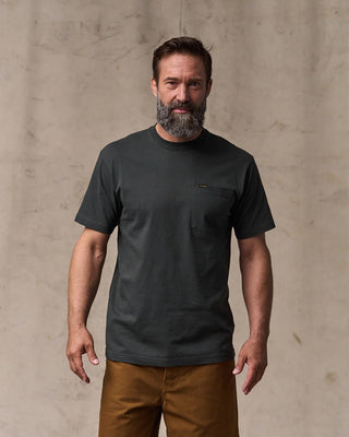 Filson S/S Outfitter Pocket T-shirt Faded Black