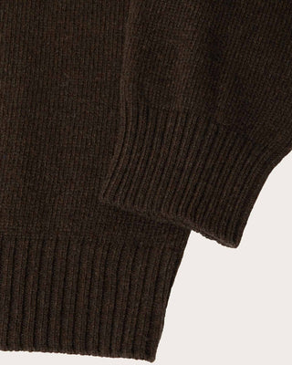 Filson Tacoma Logo Sweater Earth Brown