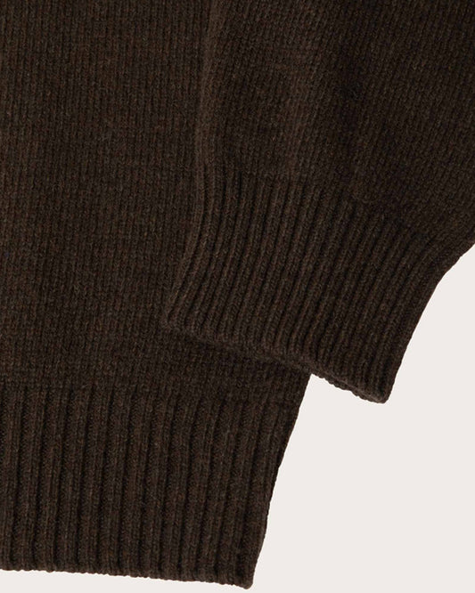 Filson Tacoma Logo Sweater Earth Brown