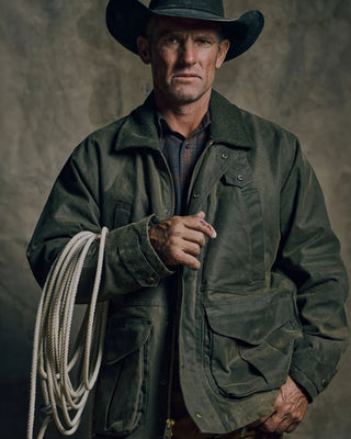 Filson Tin Cloth Field Jacket Otter Green
