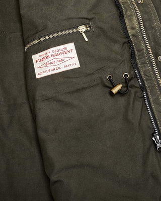 Filson Tin Cloth Field Jacket Otter Green