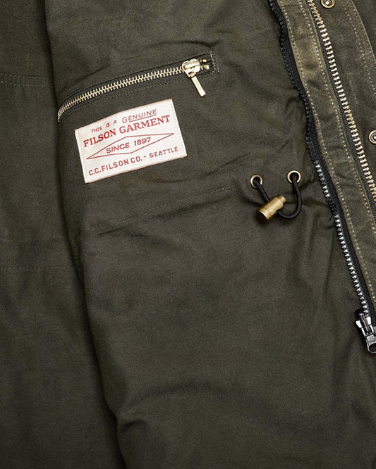 Filson Tin Cloth Field Jacket Otter Green