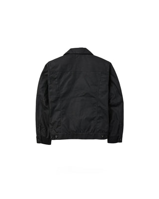 Filson Tin Cloth Short Lined Cruiser Jacket Black