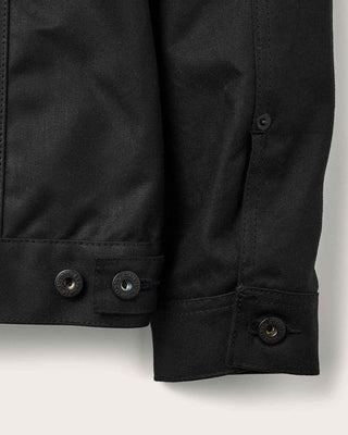 Filson Tin Cloth Short Lined Cruiser Jacket Black