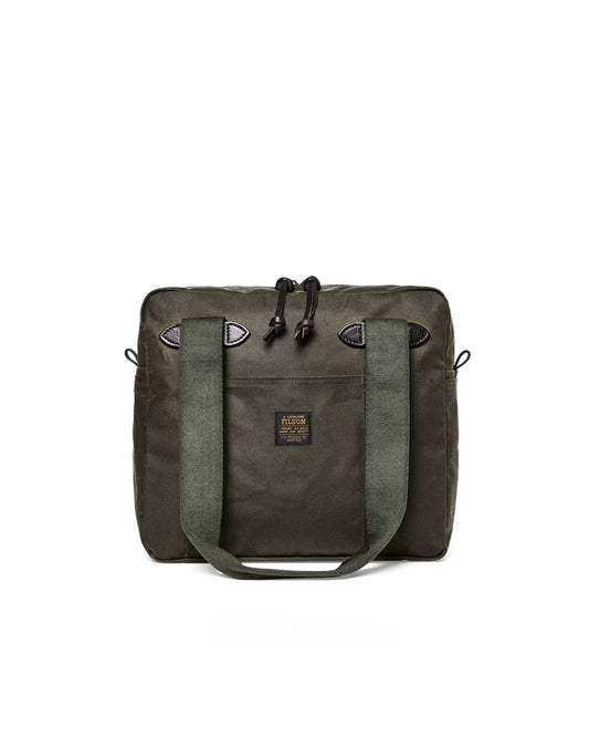 Filson Tin Cloth Tote Bag Otter Green
