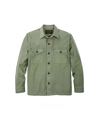 Filson Field Jac-Shirt Washed Fatigue Green