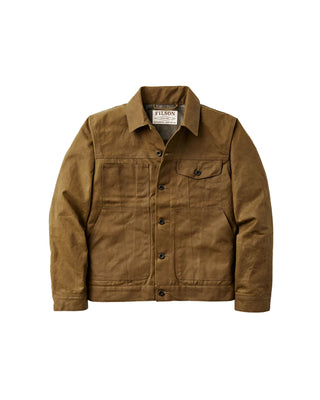 Filson Short Lined Cruiser Jacket Dark Tan