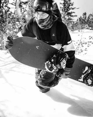 Fjell^ Snowboards MT 1180 White / Black Snowboard 2026 by Fjell^ Snowboards
