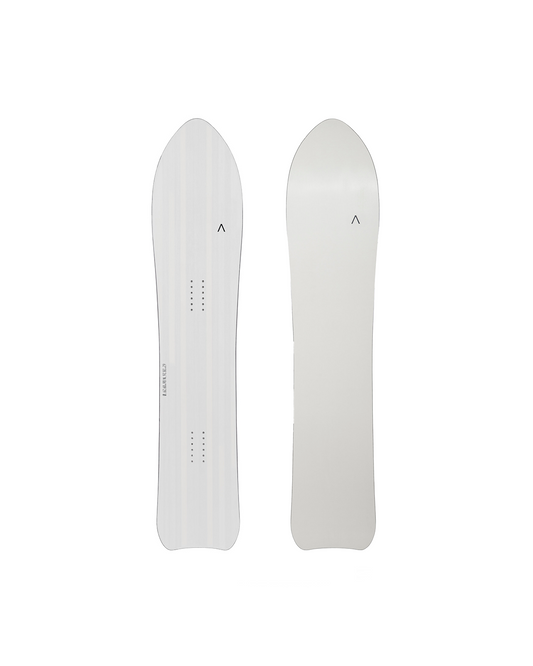 Fjell^ Snowboards MT 1180 White / White Snowboard 2026