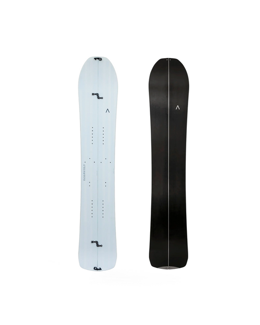 Fjell MT 1365s^w White/Black – Directional Freestyle Splitboard with Eco Epoxy